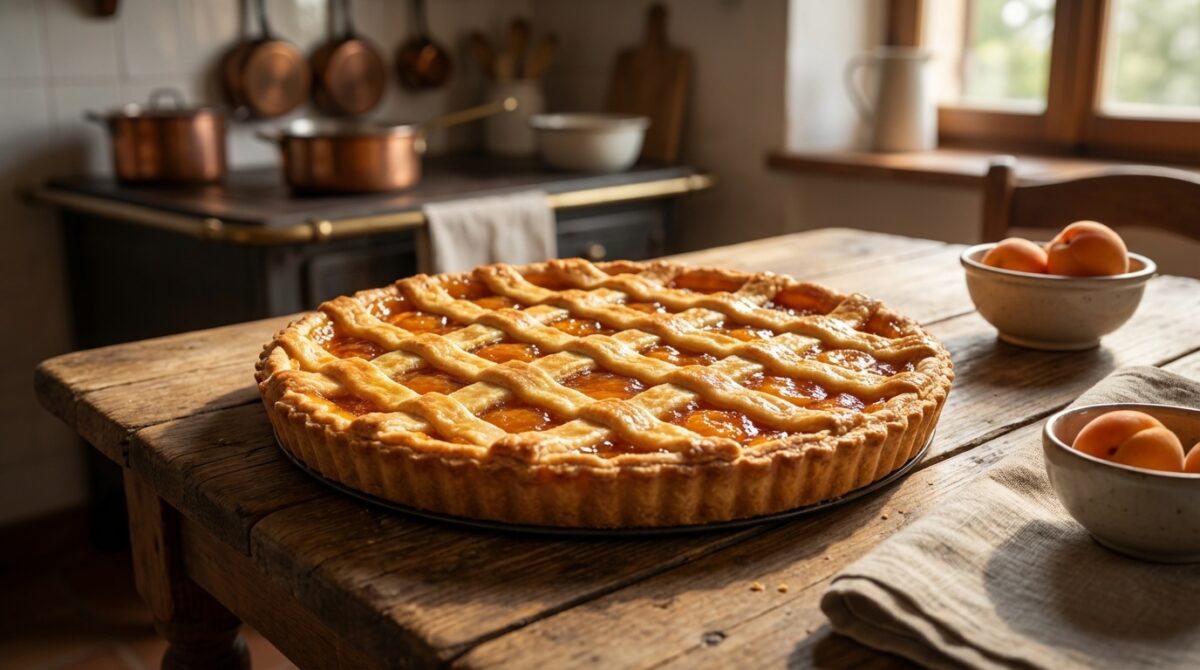 crostata con marmellata