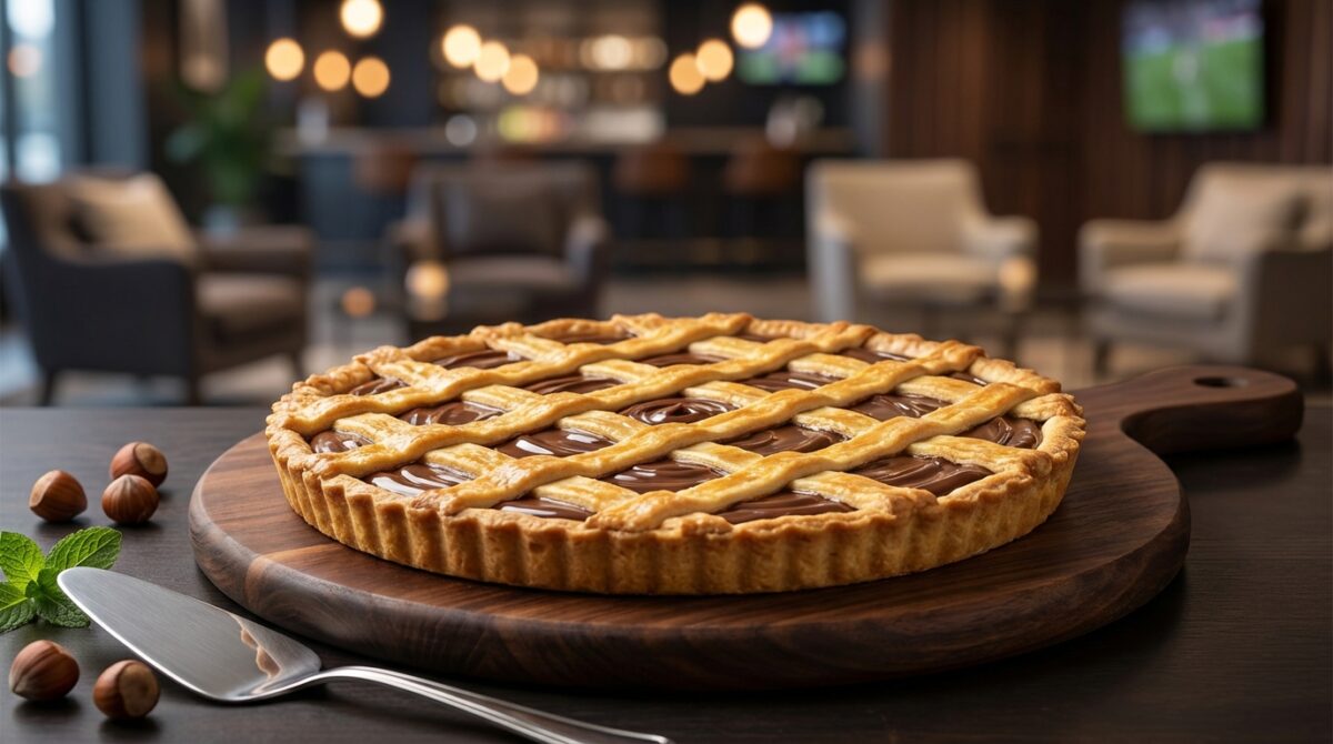 Deliziosa crostata farcita alla Nutella: ricetta facile deliziosa crostata farcita