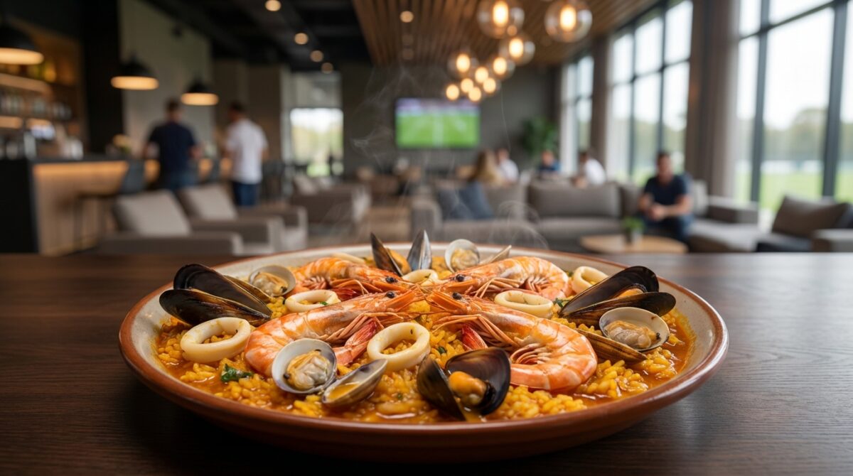 deliziosa paella frutti