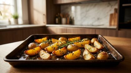 Patate croccanti al forno