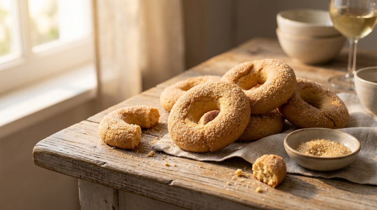 Biscotti al sapore di vino