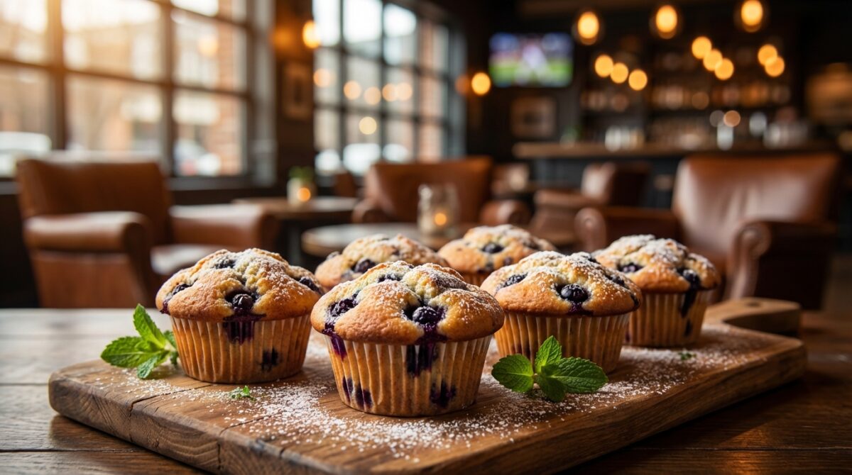 muffin soffici ai mirtilli