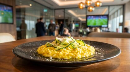 Risotto alle zucchine fresche