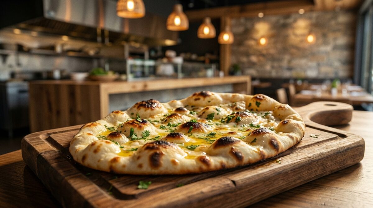 Delizioso pane naan: preparazione e tradizione indiana delizioso pane naan
