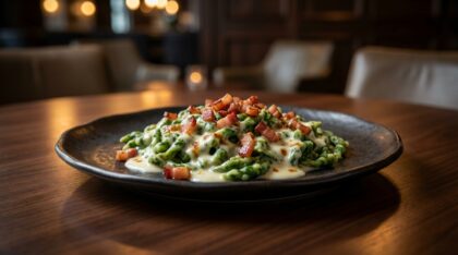 Spätzle agli spinaci