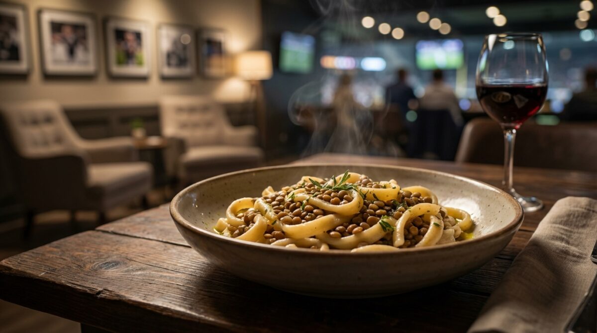 Pasta con le lenticchie