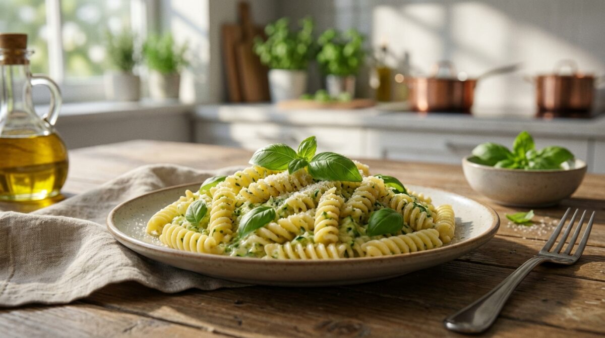 pasta con zucchine