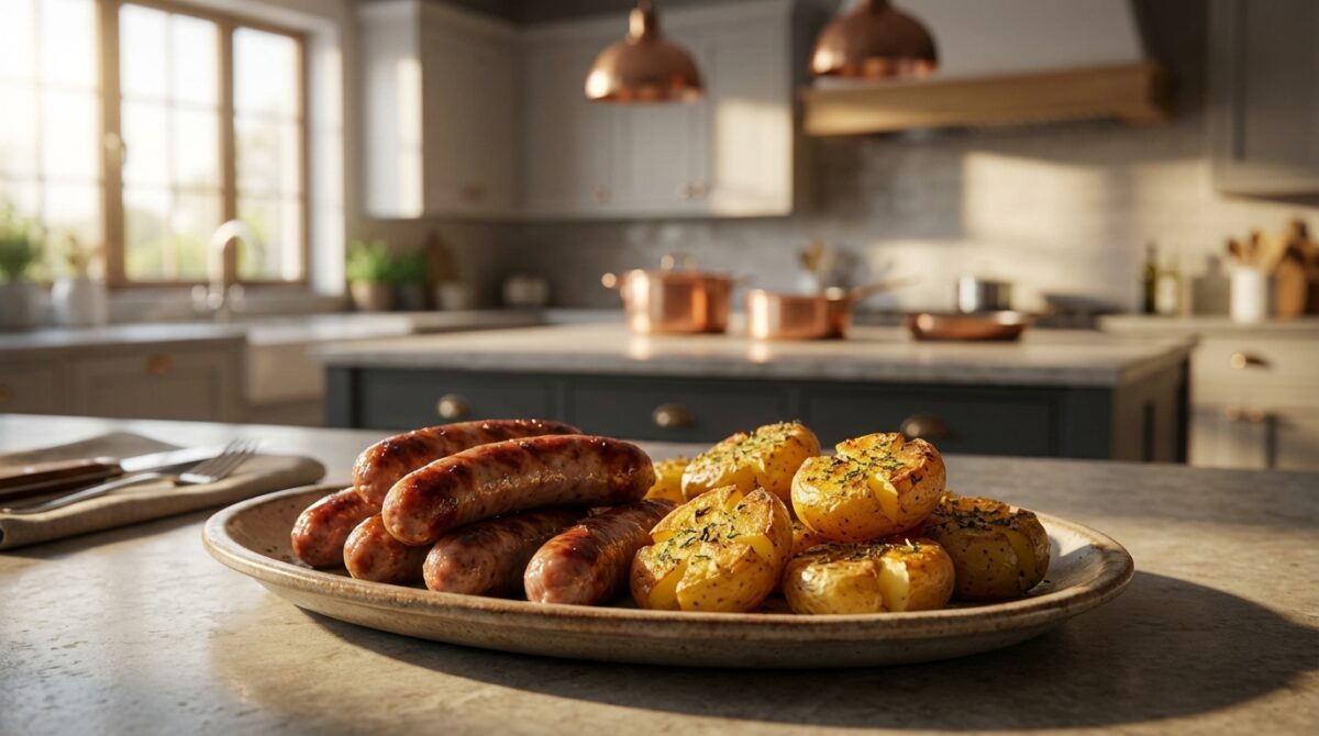deliziosa salsiccia arrosto