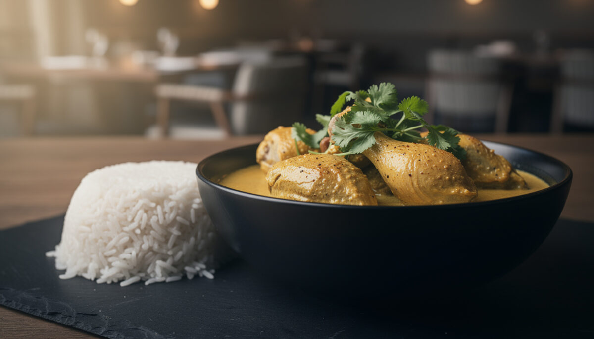 Pollo Cremoso al Curry con Latte di Cocco: Un’Esplosione di Sapori Esotici pollo cremoso curry