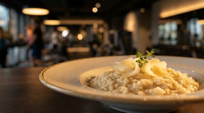 risotto cremoso parmigiano